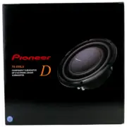 PIONEER TS-D10LS2 SHALLOW 10" 2 OHM SUBWOOFER NEW SMALL BOX SUB 3-5/16" Depth