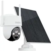 Uniden App Cam Solo X2K Wirefree Outdoor Pan & Tilt Camera Kit with Solar Panel