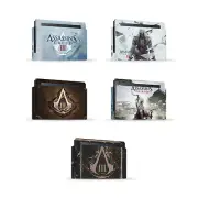 ASSASSIN'S CREED III GRAPHICS VINYL SKIN FOR NINTENDO SWITCH CONSOLE & DOCK