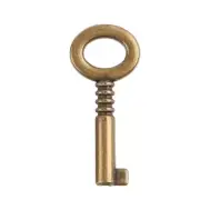 Mini Bronze Vintage Lock Mini Love Shape Antique Lock Padlock with for Key