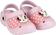 [CERDÁ LIFE'S LITTLE MOMENTS] Disney Minnie Mouse Children's Clogs - Cute, Lightweight and Comfortable Slippers with Non-Slip Sole Kitchen Shoes