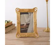 Retro Imitation Wood Home Decor Photo Frames