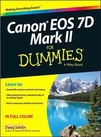 在飛比找三民網路書店優惠-Canon EOS 7D Mark II for Dummi