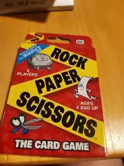 Jax Rock Paper Scissors Card Game