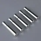 5x 10mL Empty Roller Bottles w/ for Essential Perfume Oils Silver