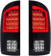 LED Tail Lights With Driving Brake Reversing Turn Signal Lamp， Compatible With Dodge RAM 1500 2500 3500 2003-2006