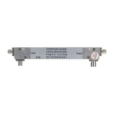 HXDC-004124-20S 0.4-12.4GHz RF Microwave Broadband 20dB Directional Coupler ot25