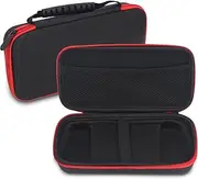 Hard Case for Anbernic RG556 Retro Handheld Game Console and Accessories, 5 Inch Gaming Consoles Storage Bag with Mesh Pocket, Drop-Proof and Wear-Resistant Travel Organizer Box(Case Only)