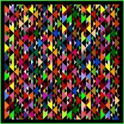 TANGERANG - Plains - 98" x 98" - Quilt-Addicts Pre-cut Patchwork Quilt Kit King`