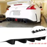For Nissan 350Z 370Z Rear Lip Bumper Diffuser Shark Fin Spoiler Wing Splitter (for: Nissan)