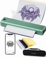 Phomemo M08F Wireless Tattoo Transfer Stencil Printer, Thermal Tattoo Machine
