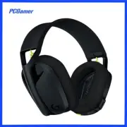 Logitech G435 LIGHTSPEED Wireless Gaming Headset (Black & Neon Yellow)
