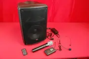 Galaxy Audio TQ8 Traveler Quest Battery-powered Portable PA System-New Battery
