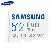 512GB Samsung EVO Plus Micro SD Memory Card SDXC UHS-I U3 A2 Class 10 130MB/S