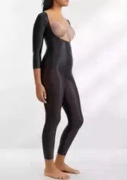 Spanx Suit Your Fancy 3/4 Sleeve Open Bust Catsuit Shapewear 10316R plus size 2X