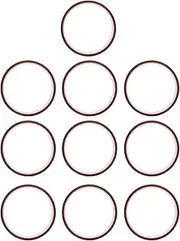 Respicefinem 10Pcs Tea Color Insulating Adhesive Tape Set with Excellent Adhesiveness High Temperature Adhesive Tape Kit Can Stick Up to 500G Width 12mm (12mm)