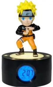 Naruto LED USB / Micro USB Light Alarm Clock