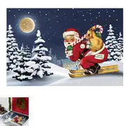 Christmas Gnome Rug Welcome Floor Door Mat Non Slip Washable Doormat for Outdoor Indoor Xmas Decor -Style 3