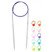 Knitting Needles Size US 7 Stainless Steel 31" Circular Needle