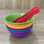 2 Sets Matching Toys Sorting Bowls Kids Color Cognitive Toys Sorting Clip Toys