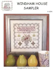 Rosewood Manor Designs / Karen Kluba ~ S-1254 Windham House Sampler