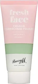 Barry M Fresh Face Colour Correcting Primer, Green, Balance Skin Tone and Reduce Redness