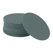 Sandpaper Round 125x125mm 2500 Grit 50 Pcs Black Hook & Loop Sanding Sheets