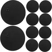 WHAMVOX 20pcs Action Figure Stand Base Plastic Display Holders for Collectible Figures Balanced Support for Organized Display Secure and Reliable Holder Accessories