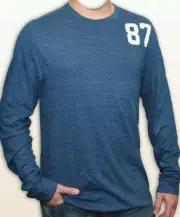 New Buffalo David Bitton Nitorious Long Sleeves #87 T-Shirt Men's Size (XL) $39