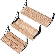 Stylish Vintage Floating Wall Shelves Wall Mounted Shelves Set Small Wall Shelf for Home Decor