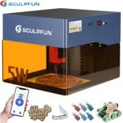 Sculpfun iCube Pro 5W Mini Laser Engraver w/ Smoke Filter Temperature Alarm T2Y2