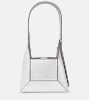 [Jimmy Choo] Jimmy Choo Diamond Small embellished leather shoulder bag One Size black