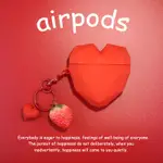 ❤️❤️【熱賣】INS愛心卡通AIRPODS保護套PRO蘋果I12/11耳機套2倍思W04矽膠K66軟