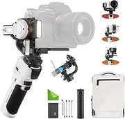 Zhiyun Crane M3 Combo Version 3-Axis Handheld Gimbal Stabilizer for Mirrorless Cameras, Compatible with A6600, A6100, A6000, RX100 M7, GX85, Hero10/9/8 5/6/7,13 12