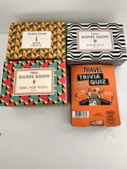 4 Trivia Games Travel Quiz Beer Movie Buff 2000s Pop Music