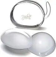 [Uplift Secret] Silicone Bra Inserts - Clear Gel Push Up Breast Pads - Bra Padding Bust Enhancer