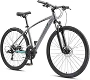 Progear Bikes Sierra Adventure/Hybrid Bike, Graphite, 19 inch