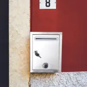 Comment Box Suggestion Box With Lock Stainless Mailbox Donation Box