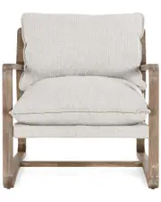Classic Home Mariah Fabric Upholstery Accent Chair