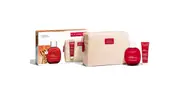Clarins Eau Dynamisante Collection unisex gift pack refreshing water 100 ml + energizing shower gel 30 ml + cosmetic bag