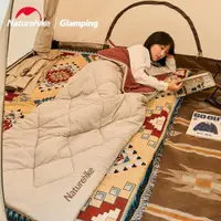 在飛比找ETMall東森購物網優惠-NH挪客秋楓睡袋可拼接超輕便攜戶外野營露營單雙人棉睡袋保暖睡