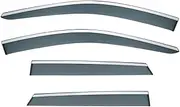 Window Visor Wind for Subaru Solterra 2022+ Car Window Visor Awning Shelters Windshield Side Window Rain Sun Shade