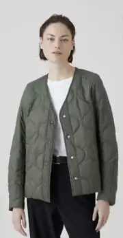 CLOSED Brand Women’s Quilted Snap Front Jacket NWT Size M, MSRP $450