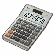 Casio MS-80S Tax and Currency Calculator 8-Digit LCD MS80B