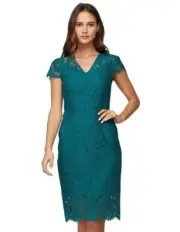 Alannah Hill Emerald Green Lace Vanity Fair Dress