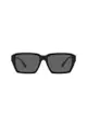 Emporio Armani Men's Rectangle Frame Black Acetate Sunglasses - EA4186