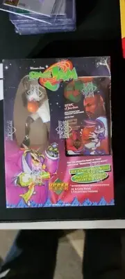 Upper Deck 1996 Space Jam Michael Jordan Sports Trading Card Box And Figure