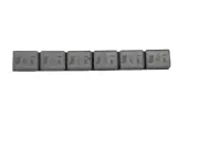 PLOMBCO 512-15CW 1 OZ COLD WEATHER LEAD ADESIVE TAPE ON WHEEL WEIGHTS 15/BOX