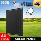 300W Fixed Solar Panel Kit 12V Mono Home Caravan Camping Charging 30A Controller