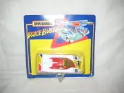 MIP Matchbox Price Busters Chaparral, White w Red/Yellow Shell 2 Emblems